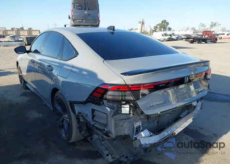 2024 Honda Accord Hybrid Sport-L из США, поврежденный, VIN 1HGCY2F75RA063075